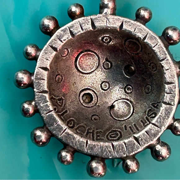 Patricia Locke pre-owned turquoise & green  crystal neckace, signed ‘11 - Picture 5 of 12